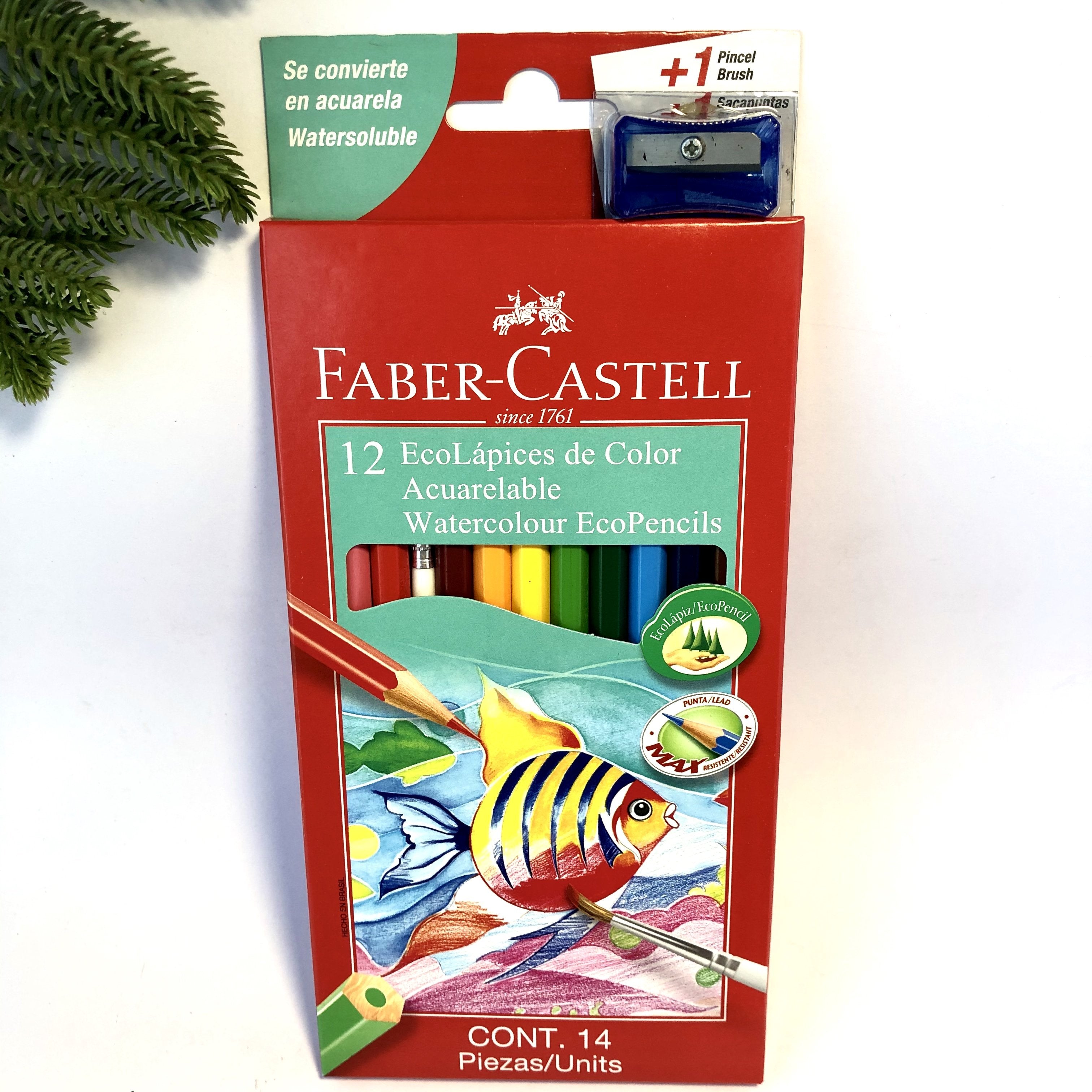 Ecolápices de color acuarelables Faber-Castell 